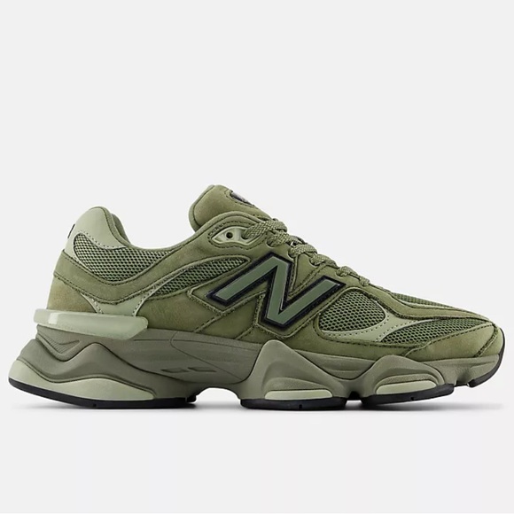 New Balance Men's Olive Sneakers - Picture 6 of 6